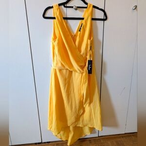 Lulu's Yellow High Low Dress